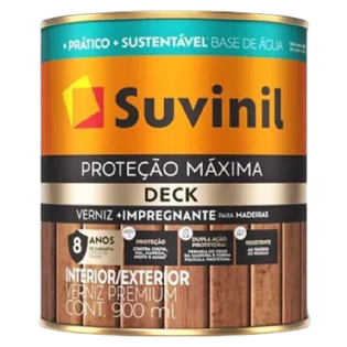 Verniz Deck Protecao Maxima Brilhante 900ml Suvinil - 50739837